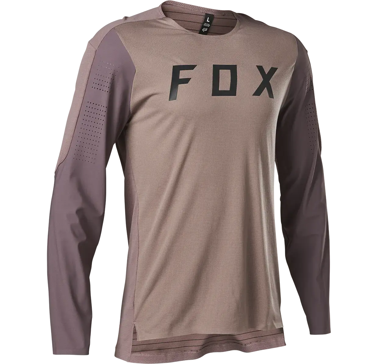 Fox Flexair Pro Fietsshirt MTB Lange Mouwen Paars Heren