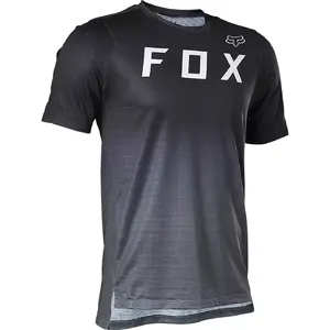 Fox Flexair MTB Fietsshirt Korte Mouwen Zwart Heren