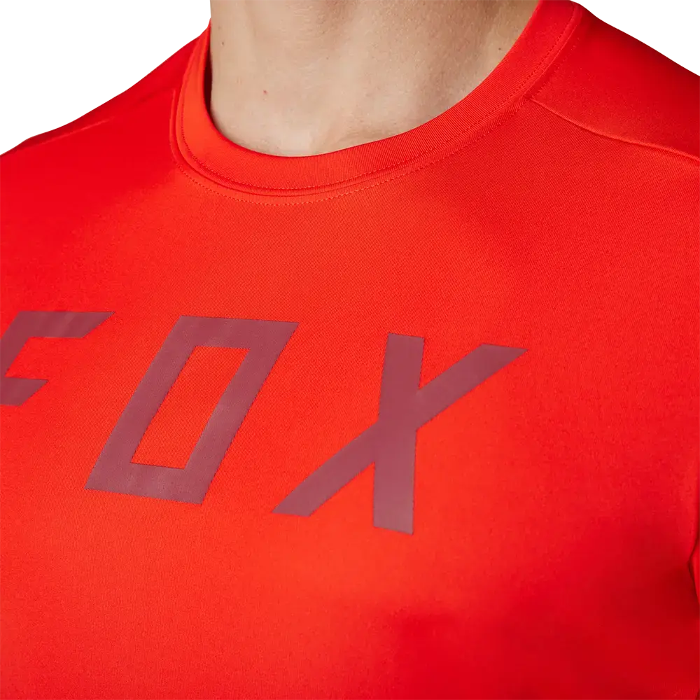 Fox Ranger MTB Fietsshirt Korte Mouwen Rood Heren