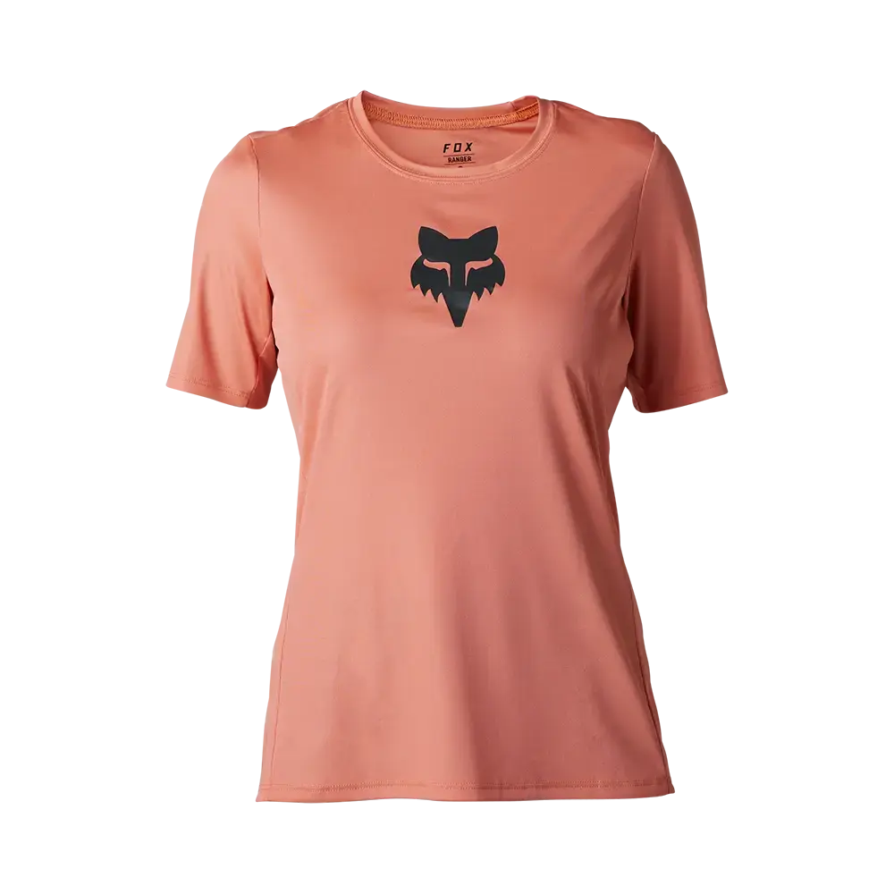 Fox Ranger MTB Fietsshirt Korte Mouwen Roze Dames