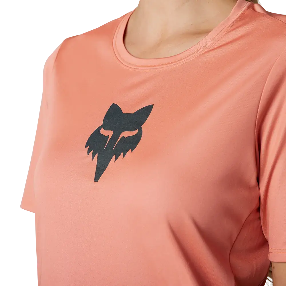 Fox Ranger MTB Fietsshirt Korte Mouwen Roze Dames