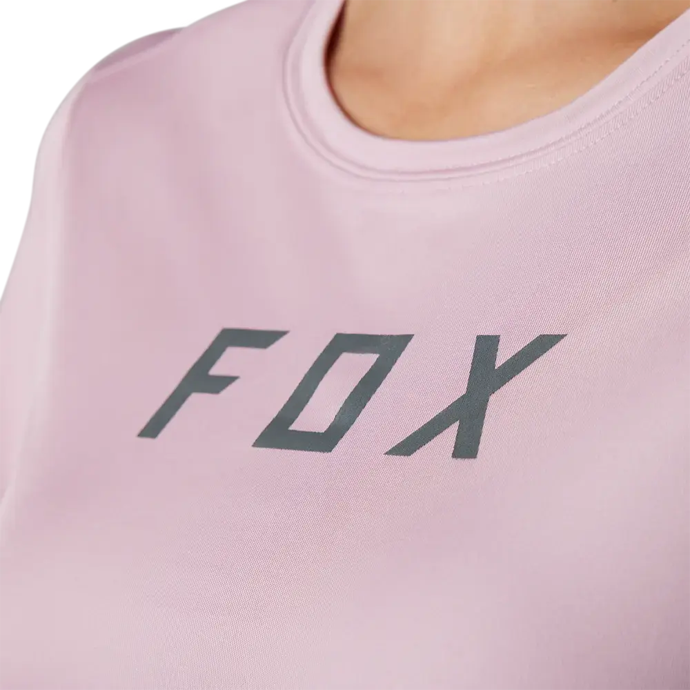 Fox Ranger Moth MTB Fietsshirt Korte Mouwen Roze Dames
