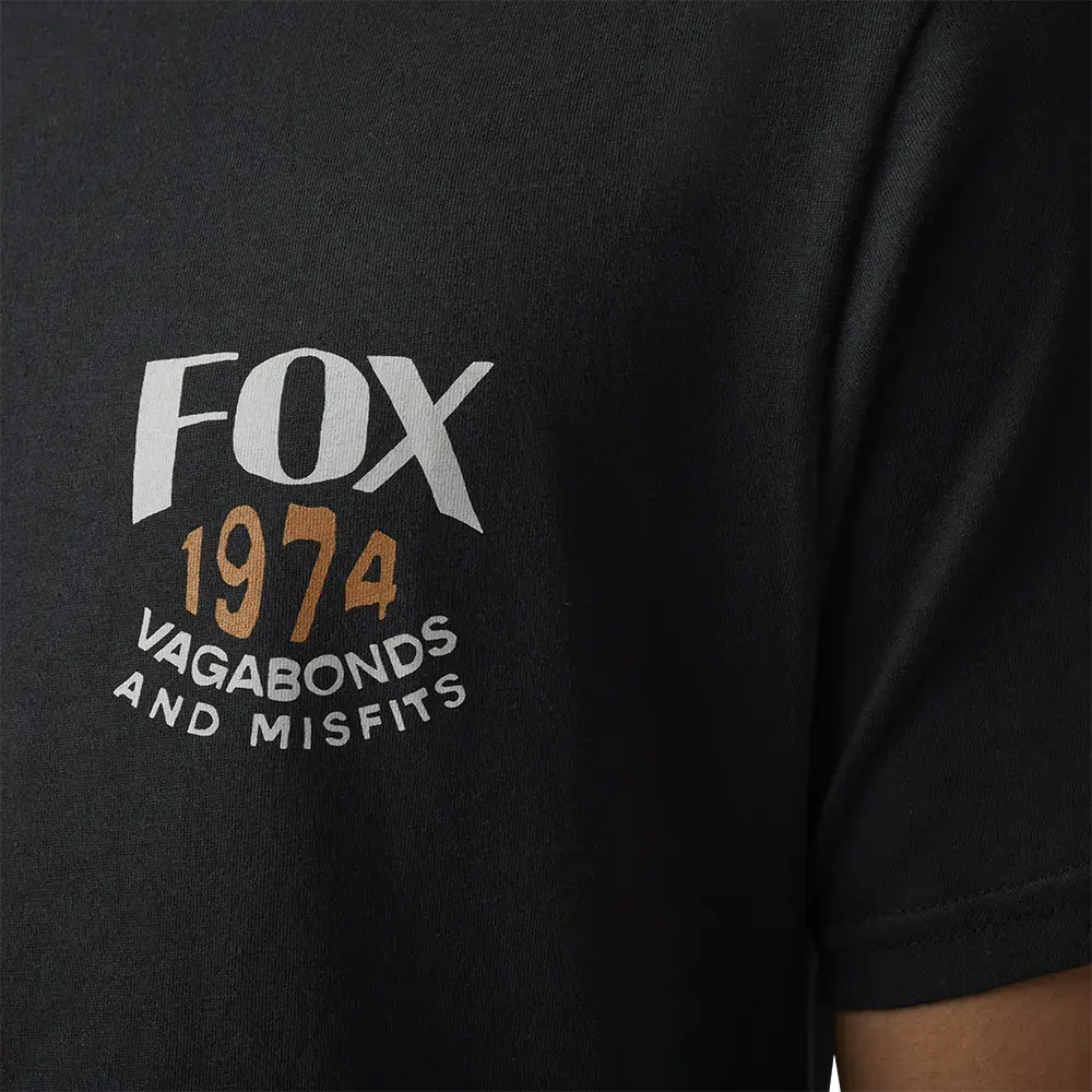Fox Predominant Prem MTB Fietsshirt Korte Mouwen Zwart Heren