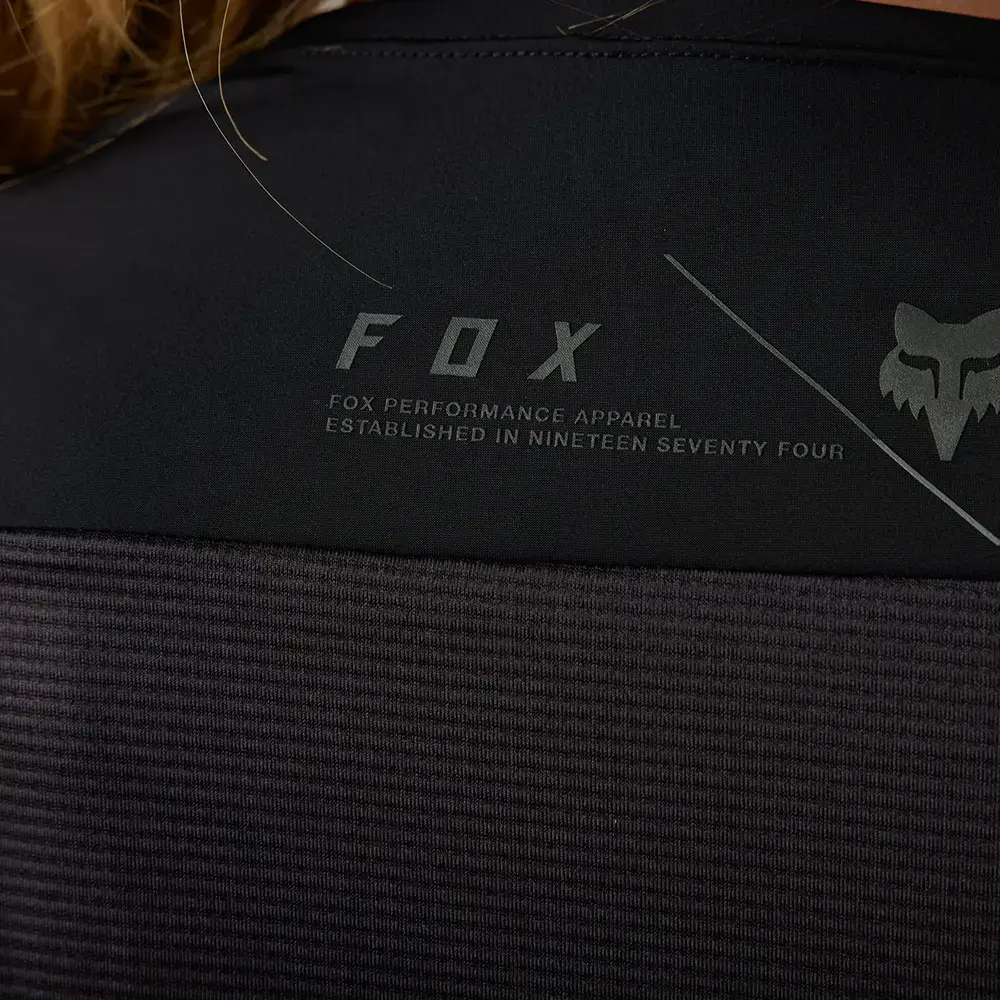 Fox Flexair Ascent MTB Fietsshirt Lange Mouwen Zwart Dames