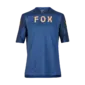 Fox Defend MTB Fietsshirt Korte Mouwen Blauw Heren