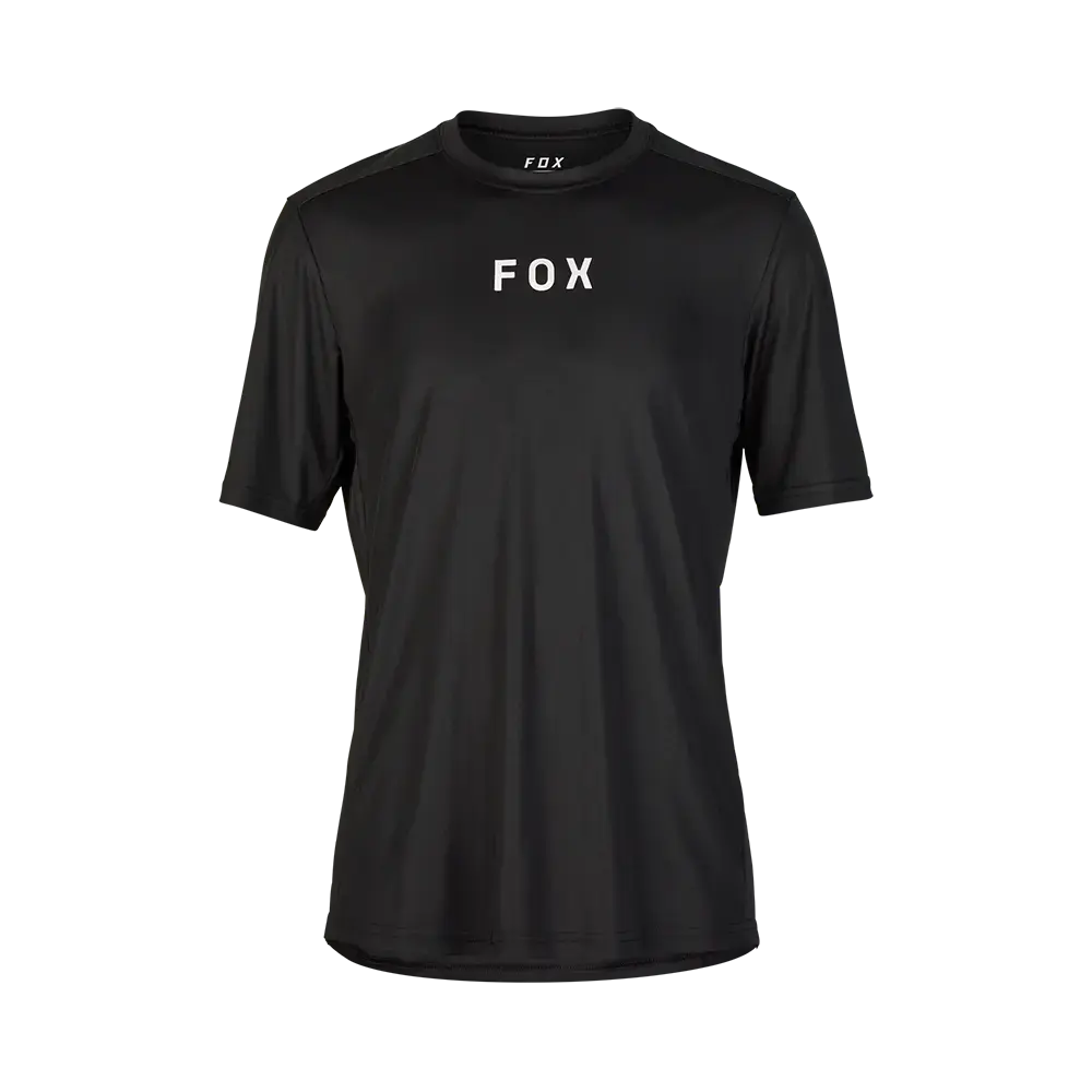 Fox Ranger MTB Fietsshirt Korte Mouwen Zwart Heren