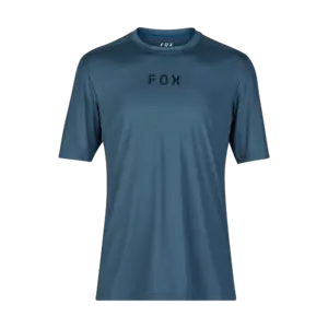 Fox Ranger MTB Fietsshirt Korte Mouwen Blauw Heren
