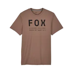 Fox Non Stop T-Shirt Korte Mouwen Bruin Heren