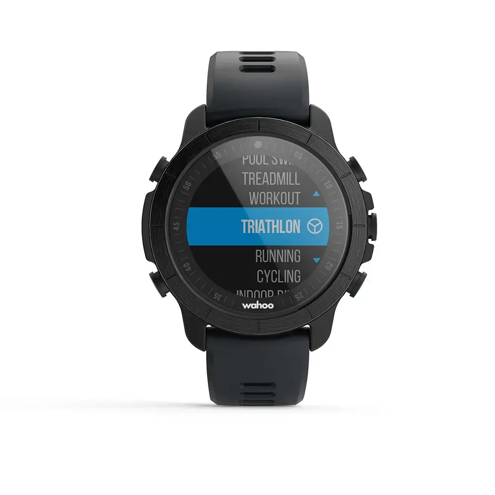 Wahoo ELEMNT RIVAL Multi-Sport GPS Horloge Stealth Grey