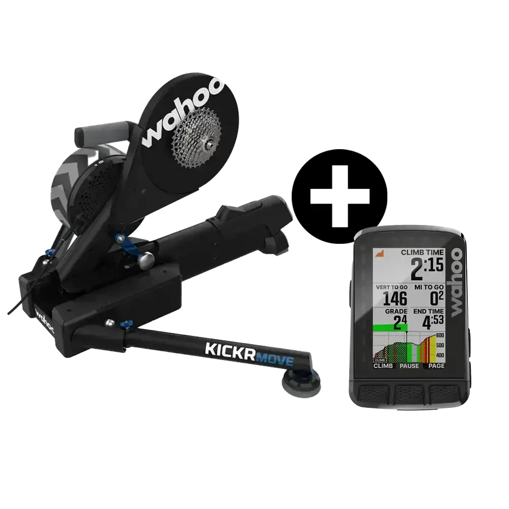 Wahoo KICKR Move Fietstrainer met GRATIS ELEMNT ROAM v2
