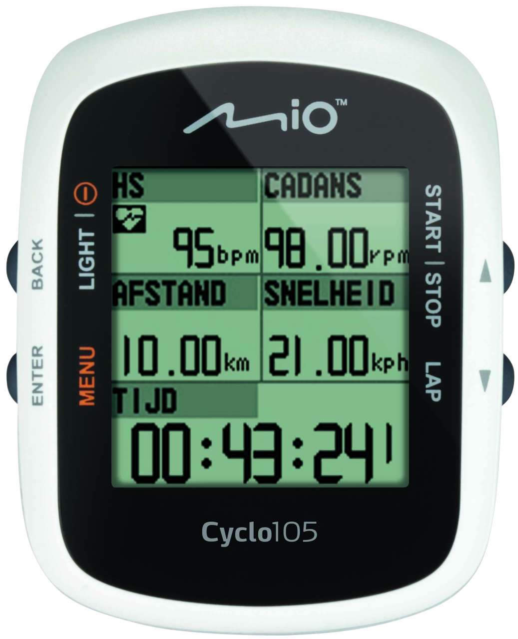 Mio Cyclo 105 ANT+ Hartslagmeter Cadans GPS Fietscomputer 
