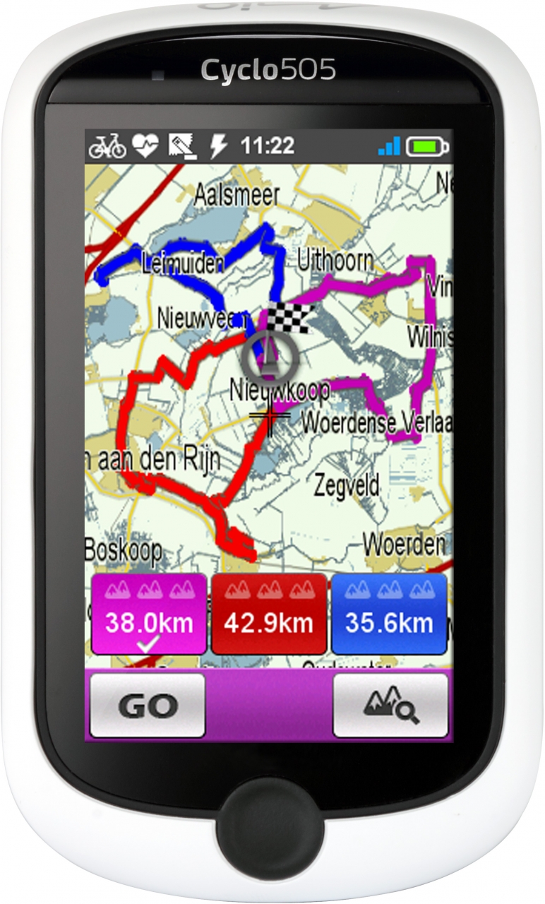 Mio Cyclo 505 GPS West-Europa
