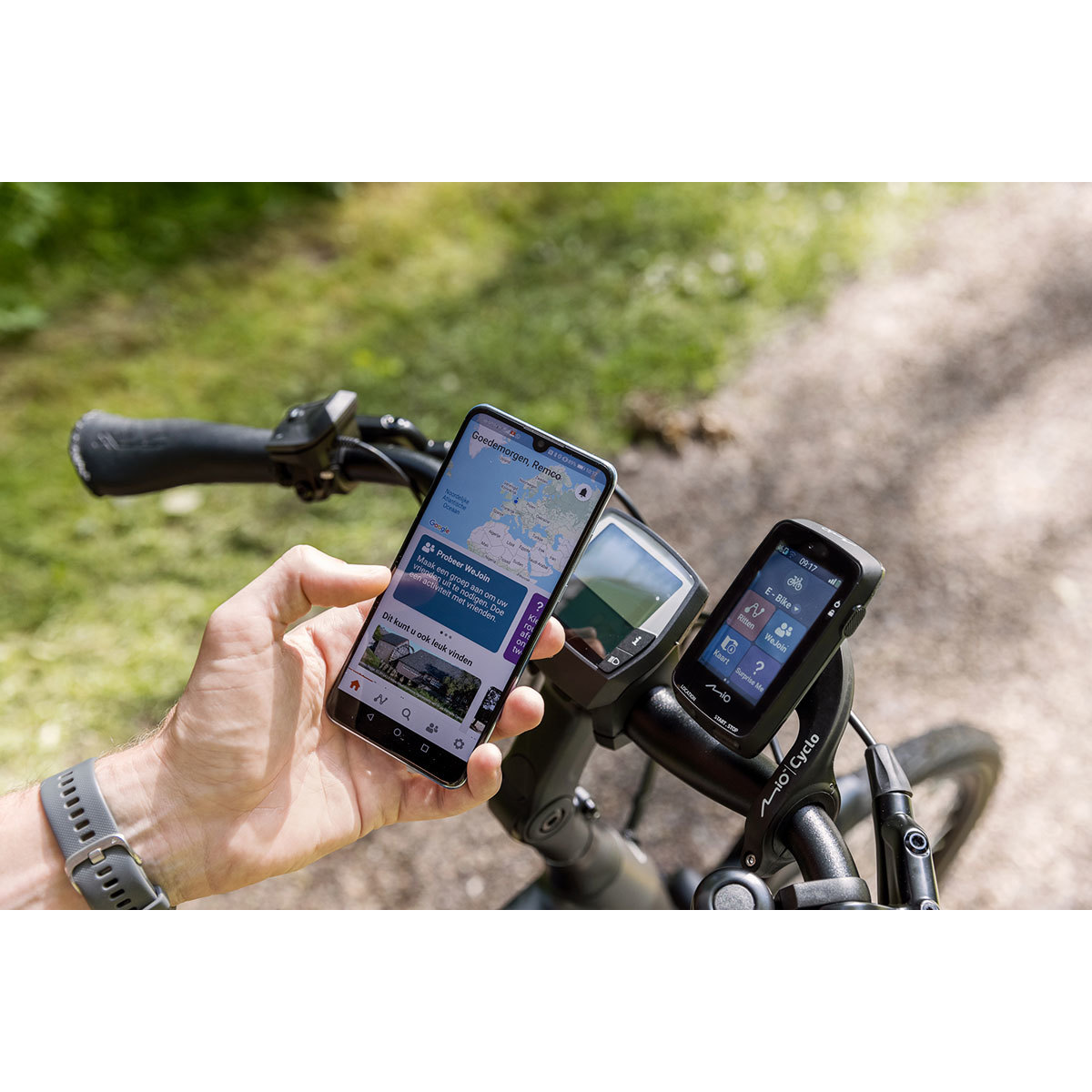 Mio Cyclo Discover Pal GPS Fietscomputer Routeplanner Bundel
