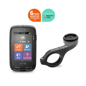 Mio Cyclo Discover Pal GPS Fietscomputer Routeplanner Bundel