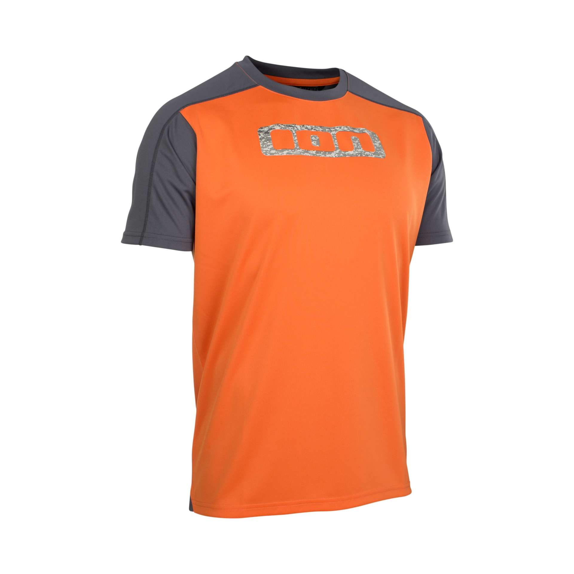 Facet Opname Dronken worden ION Traze MTB Fietsshirt Korte Mouwen Oranje/Grijs Heren koop je bij  Futurumshop.nl