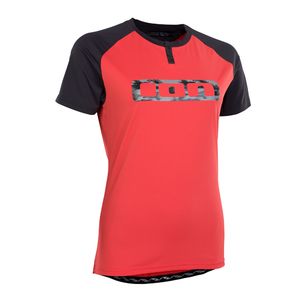 ION Traze MTB Fietsshirt Korte Mouwen Roze/Zwart Dames