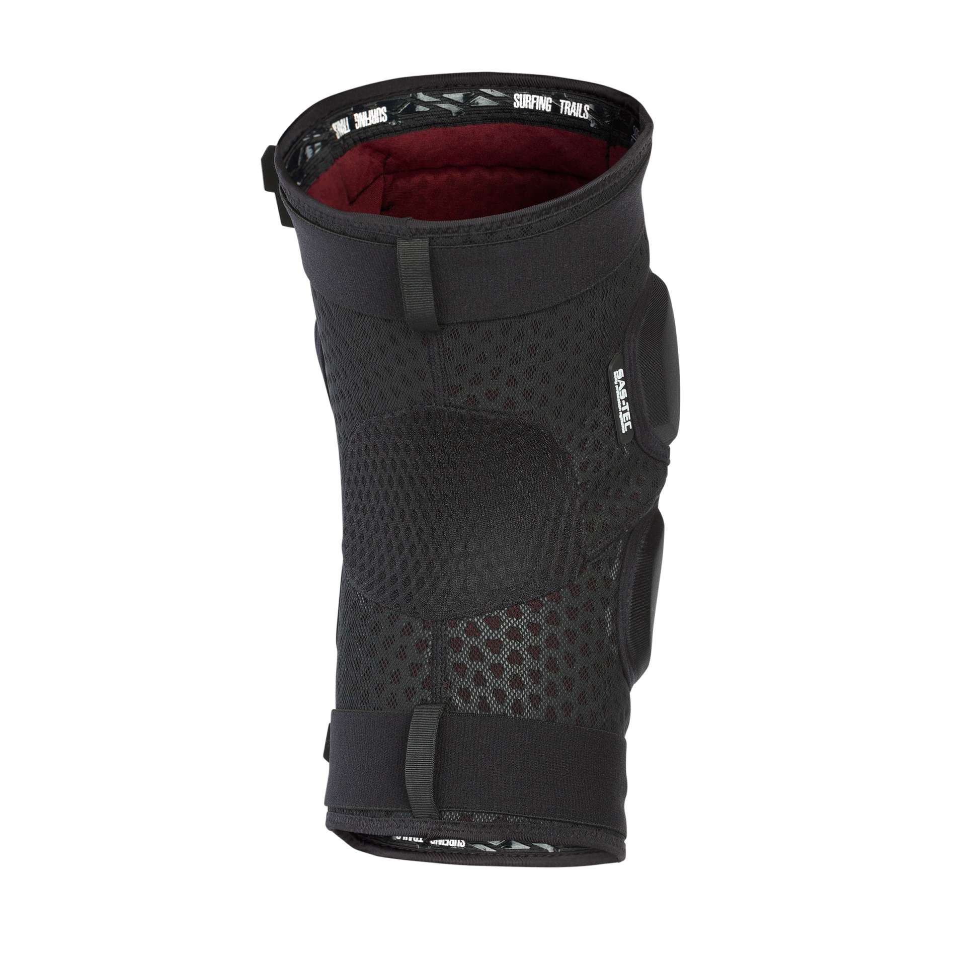 ION MTB Knieschützer K-Pact Gr. S – Grau, Multi-Impact Dämpfung, Atmungsaktiv, Für Mountainbike