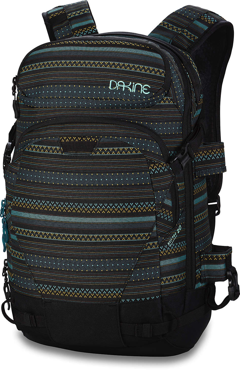 Sac à Dos Dakine '96 Heli Pack 16L - Noir Pour Snowboard, Ski Et Outdoor