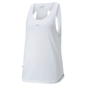 PUMA Run Cloudspun Hardloop Tank Wit Dames