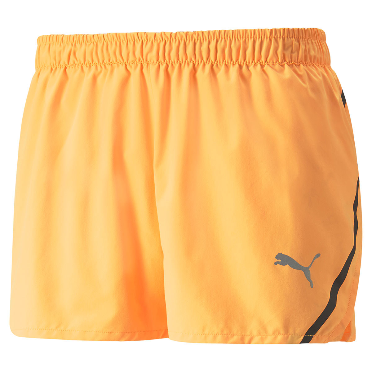 PUMA Run Split Hardloopbroek Kort Oranje Heren