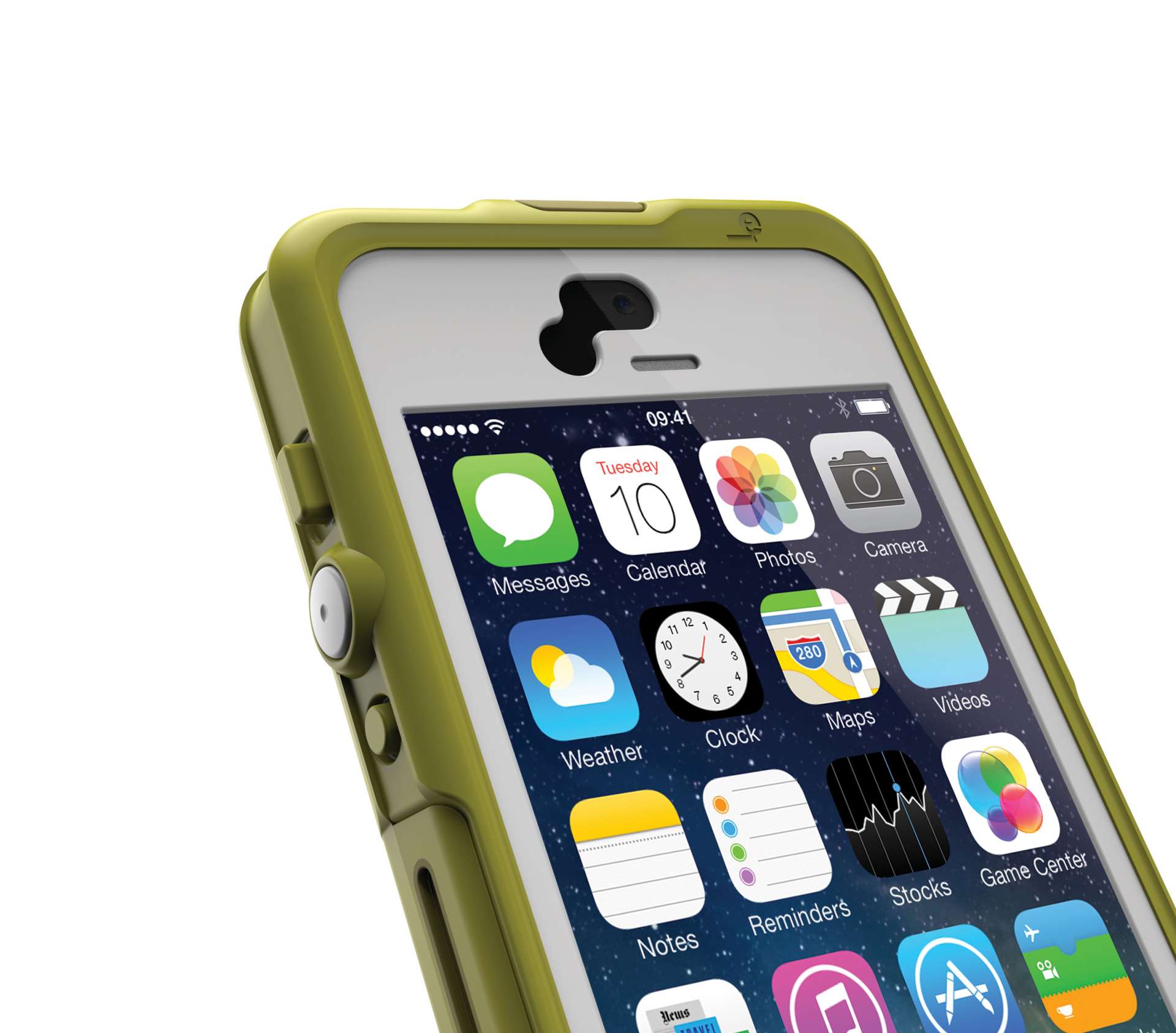 Lifedge iPhone 5(S) Waterdichte Hoes Groen