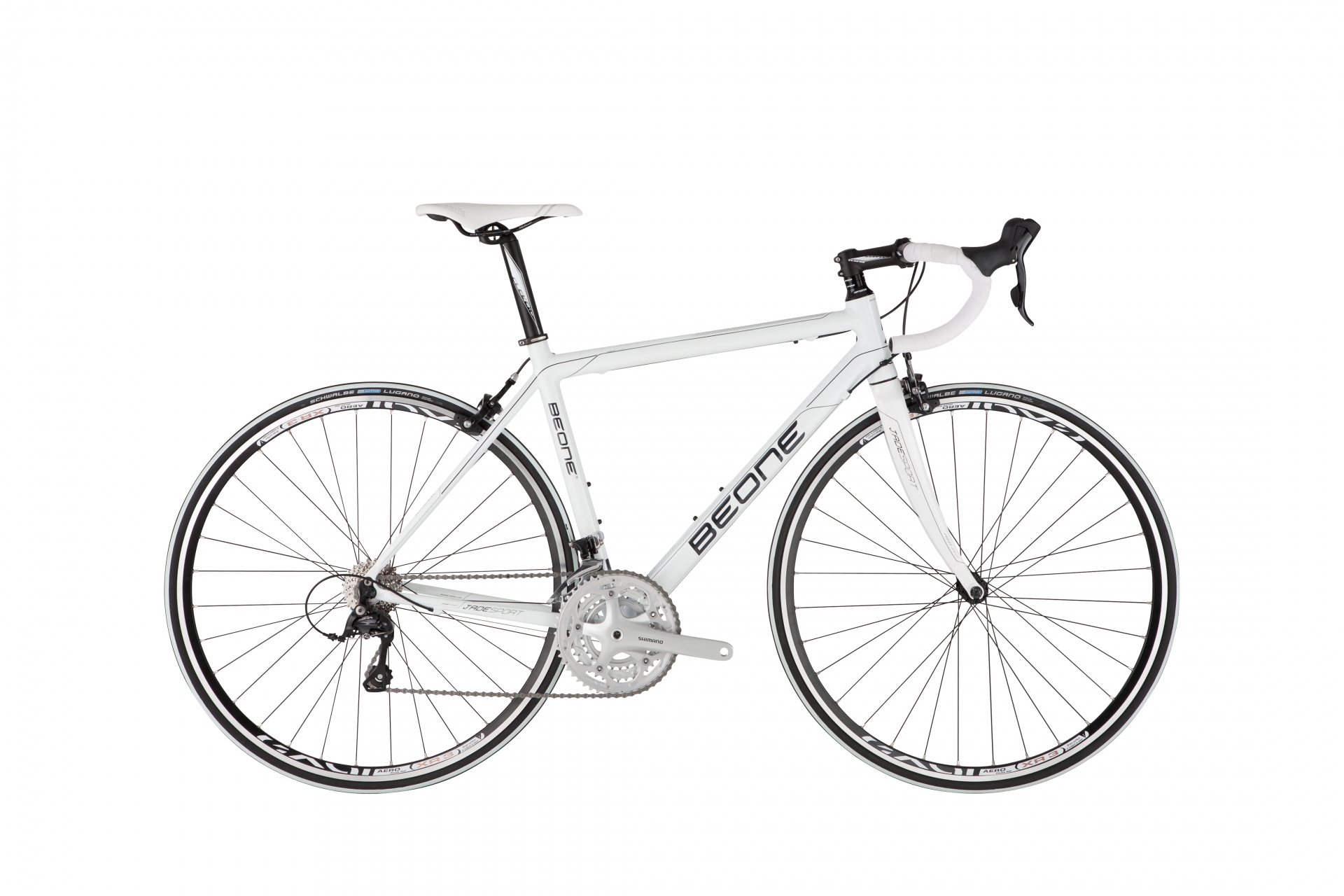 BeOne Jade Sport Dames Racefiets Wit koop je bij Futurumshop.nl