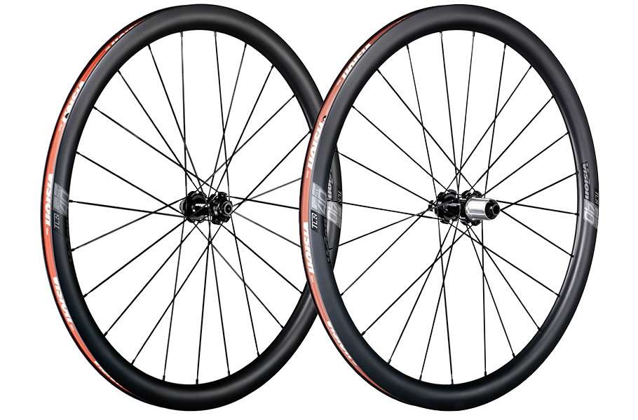 Vision SC 40 Carbon Disc CL Race Wielset Zwart/Grijs