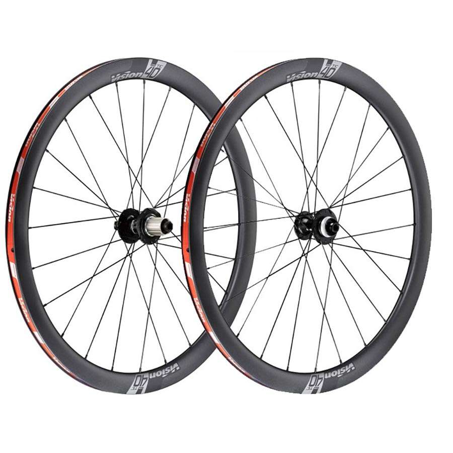 Vision TC40 Disc Carbon Tubeless Ready Clincher Race Wielset