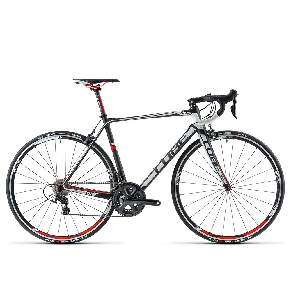 Cube Agree GTC SL Compact Carbon´n´white Racefiets