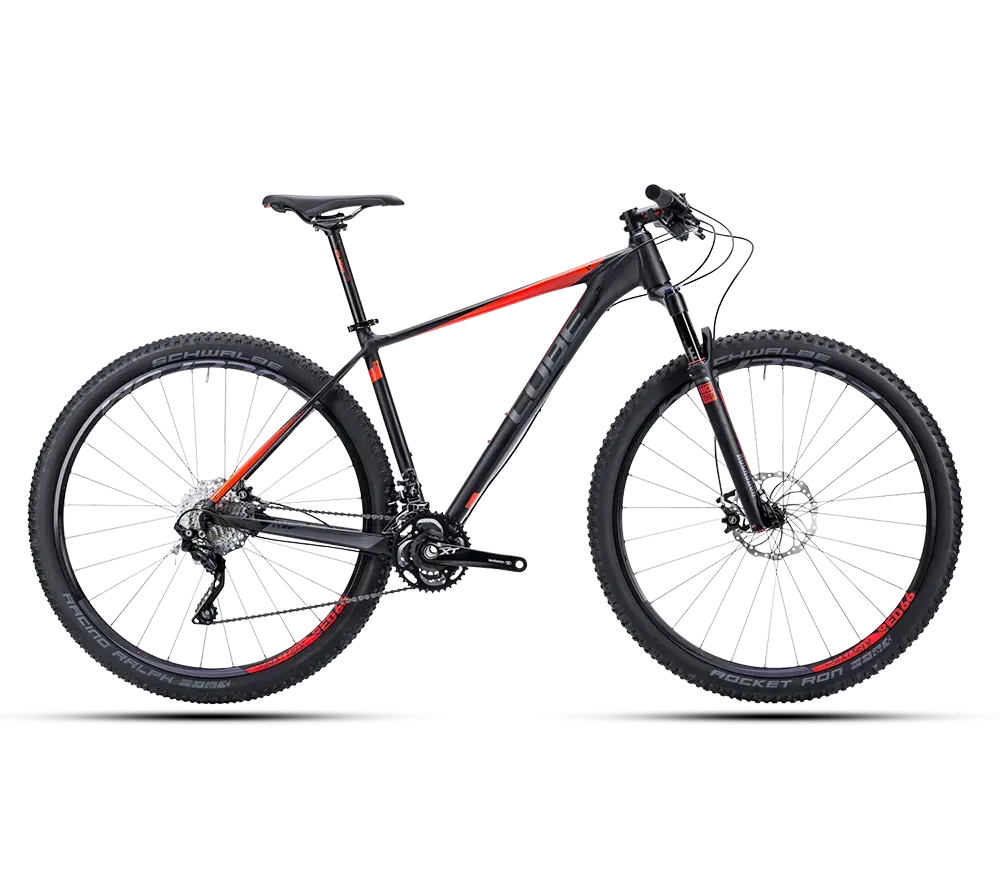 Cube Reaction HPA Pro 29 Black´n´grey´n´flashred Mountainbike