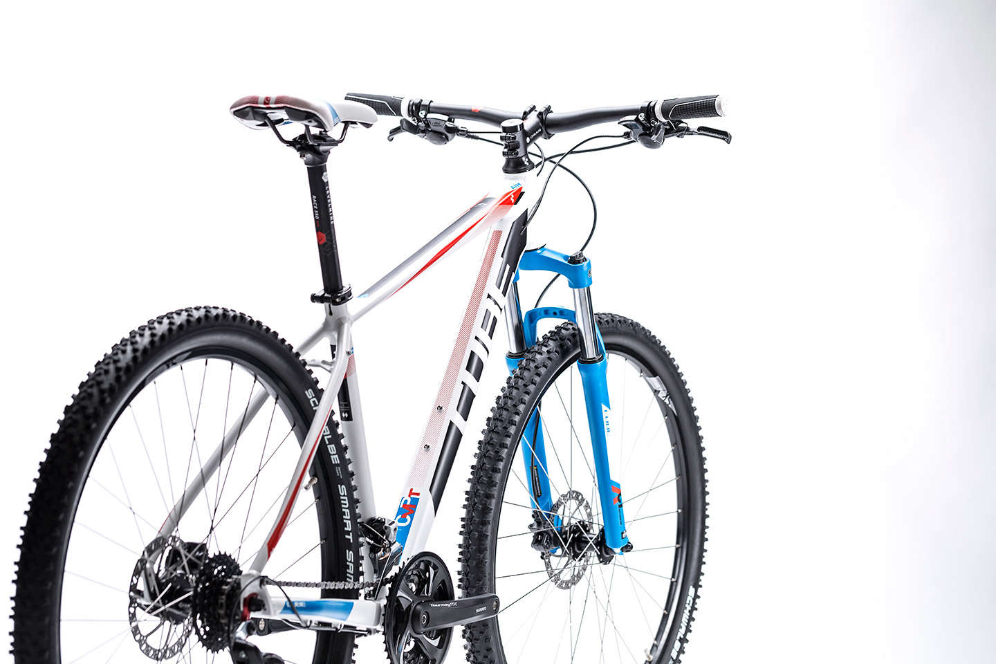 Cube Aim Disc 27.5 White`n`red`n`blue Mountainbike