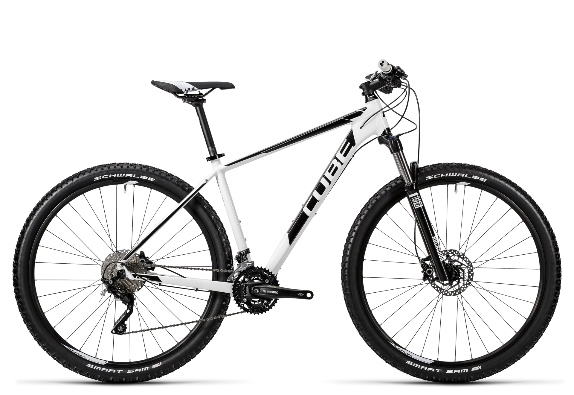 Cube Attention Sl 29 Black N White Cube Attention White´n´black Mountainbike 29 inch koop je bij