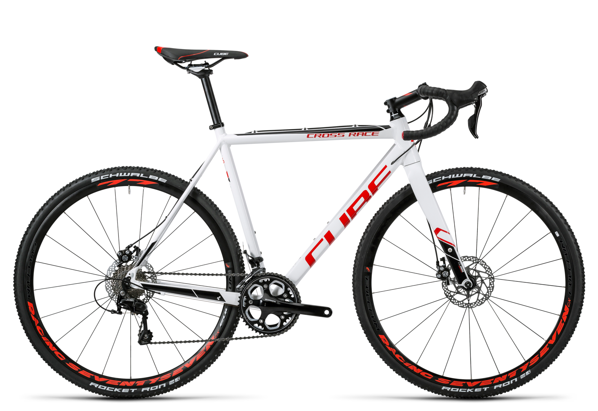 Cube Cross Race White´n´red Cyclocrossfiets koop je bij Futurumshop.nl