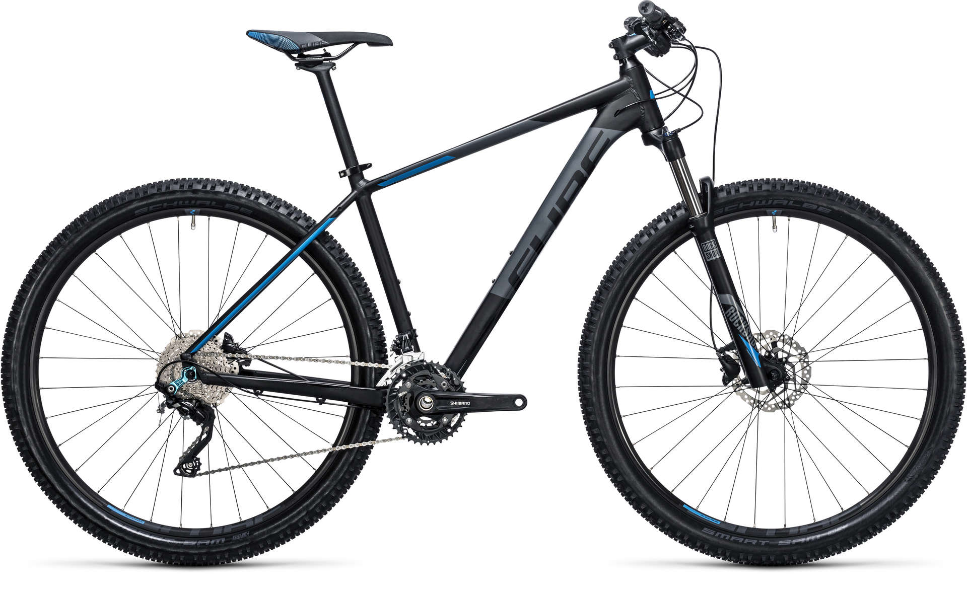 Cube Attention Black`n`Blue Mountainbike 29 inch koop je bij Futurumshop.nl