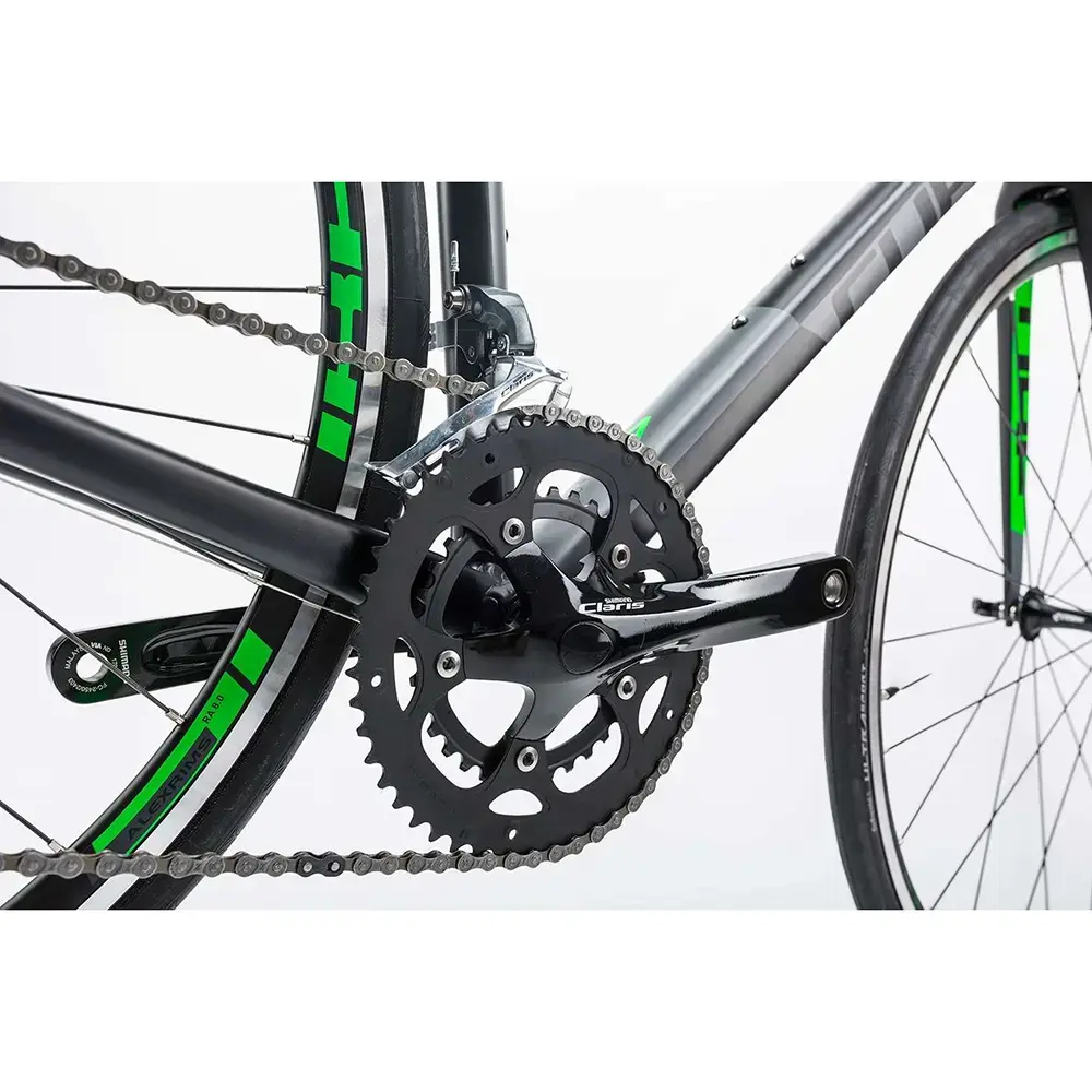 Cube Attain Black`n`Green Racefiets