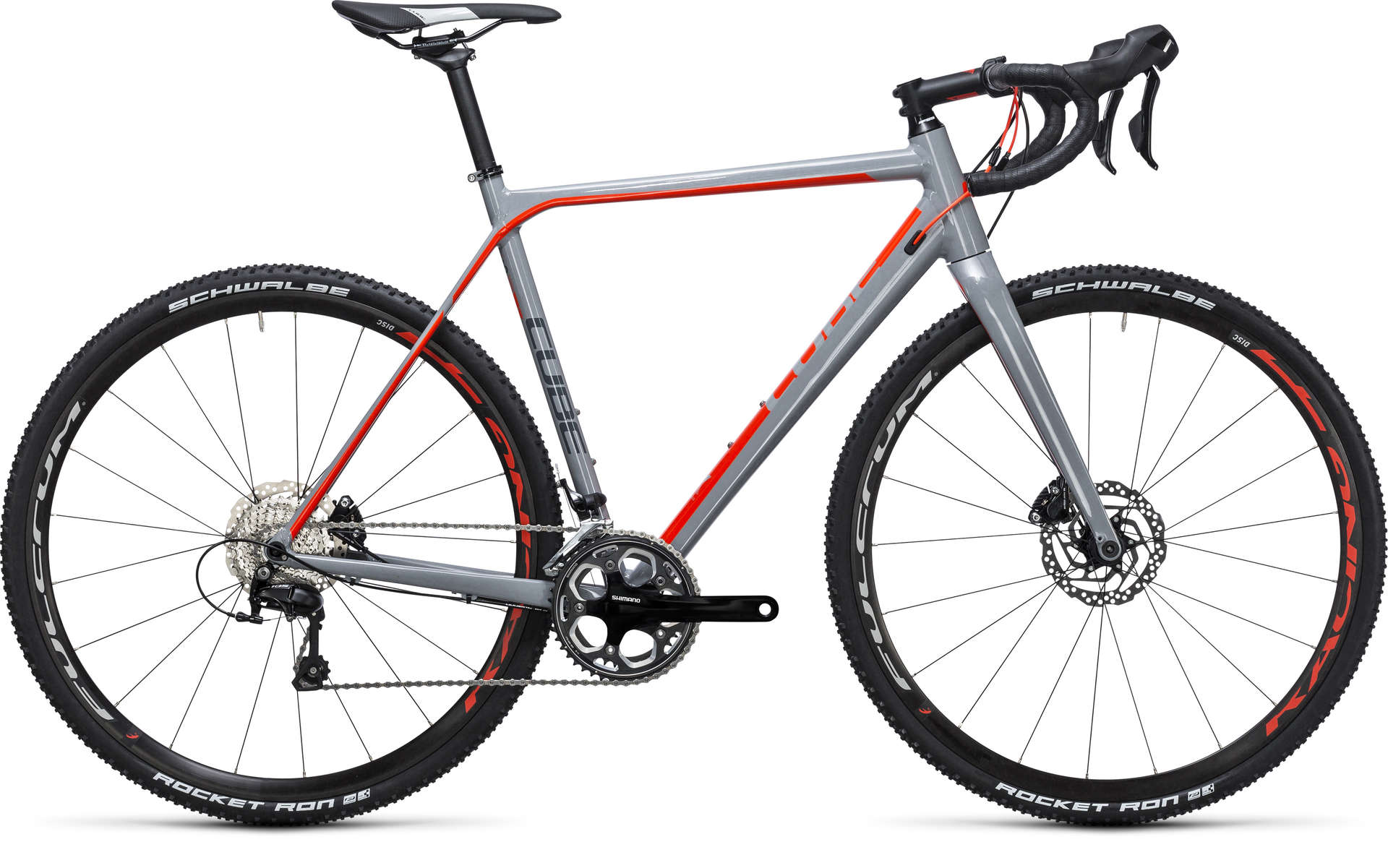 Cube Cross Race Pro Grey`n`Flashred Cyclocrossfiets