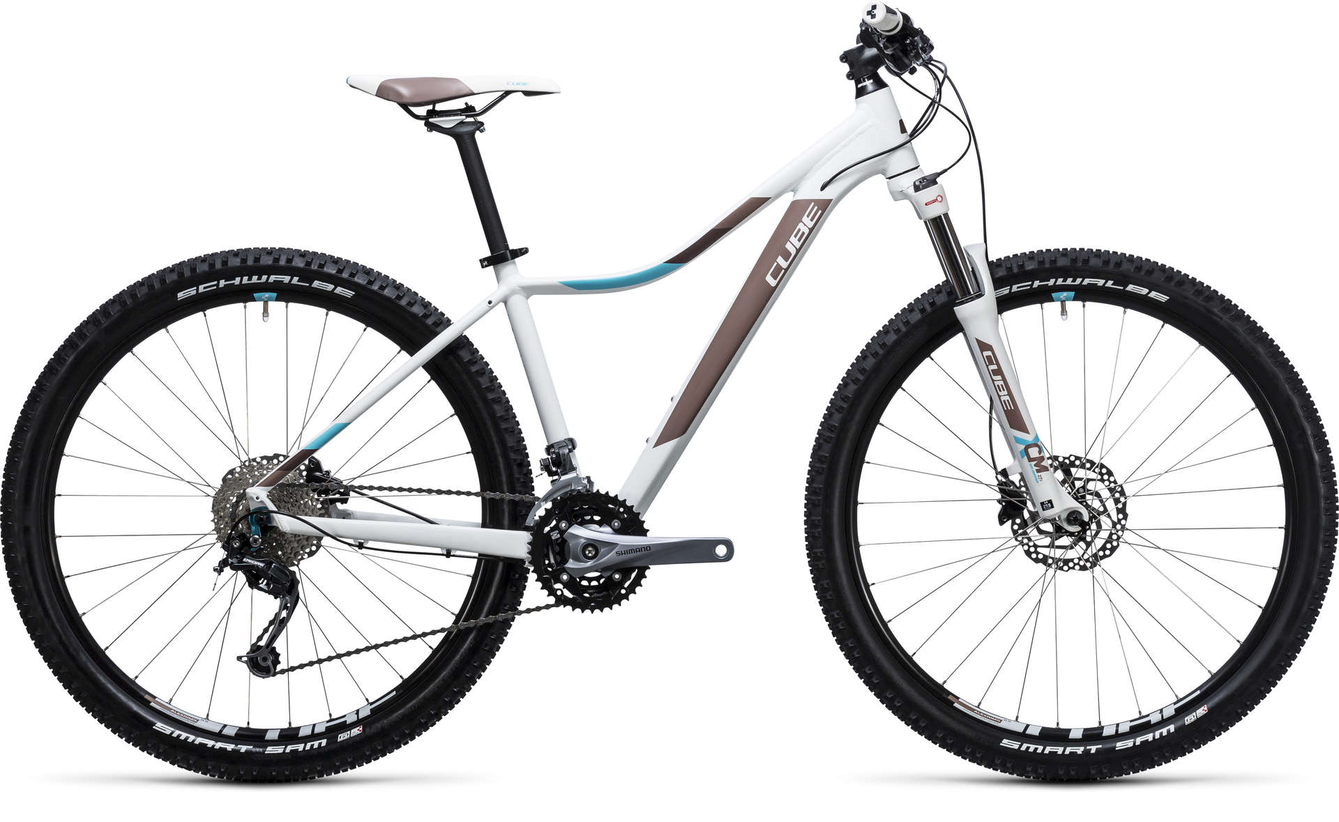 Cube Access WLS Pro White`n`Mocca Dames Mountainbike 27.5 inch