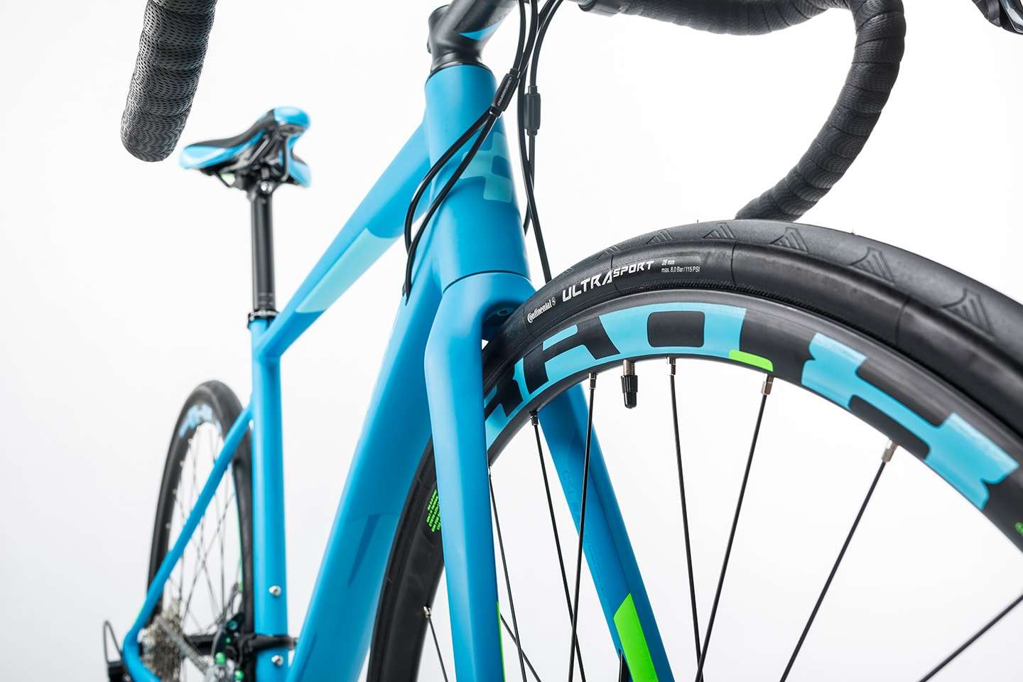 Cube Axial WLS Pro Disc Reefblue`n`Green Dames Racefiets