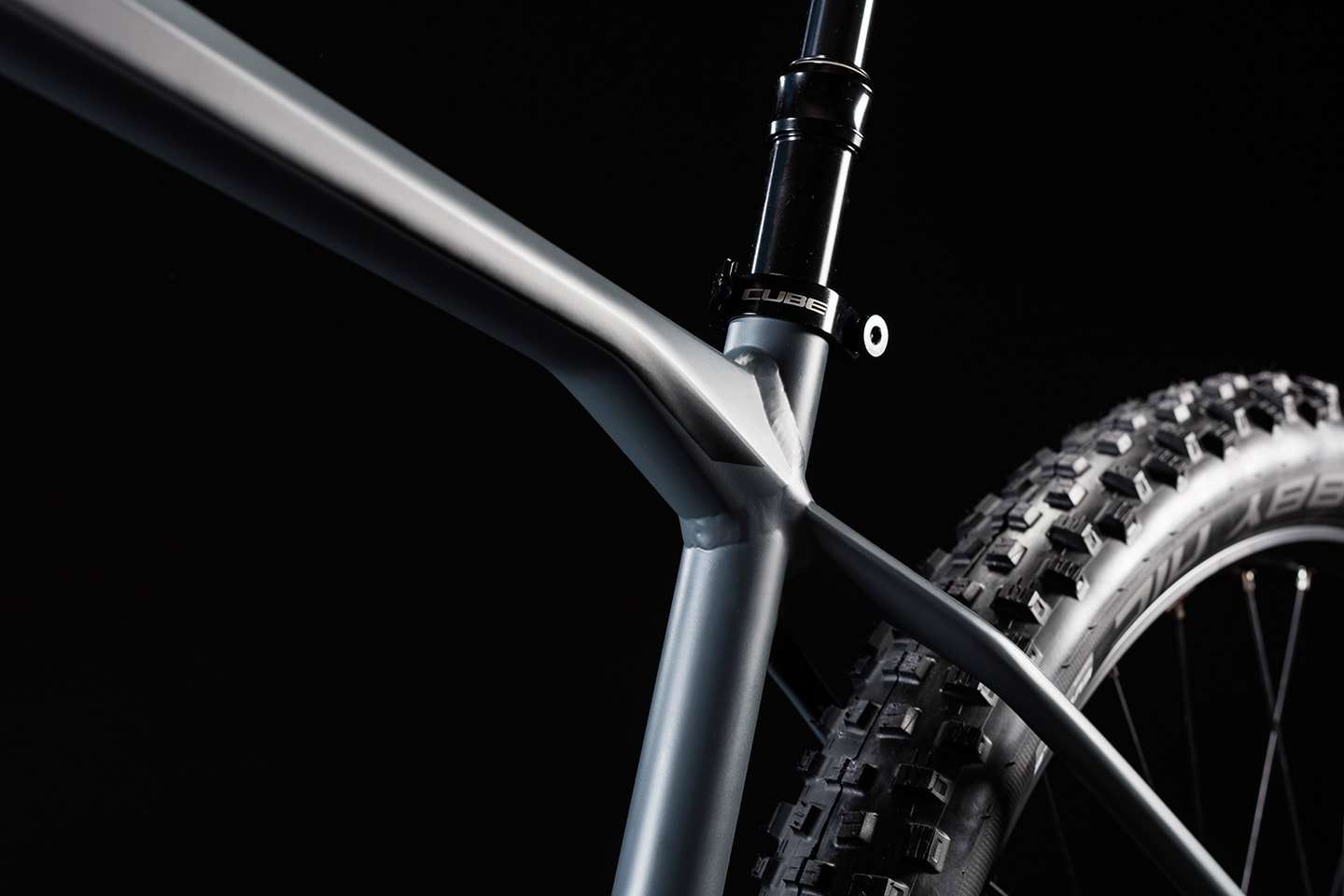 Cube Reaction TM Grey/Black Mountainbike Heren 27.5 inch koop je bij  Futurumshop.nl