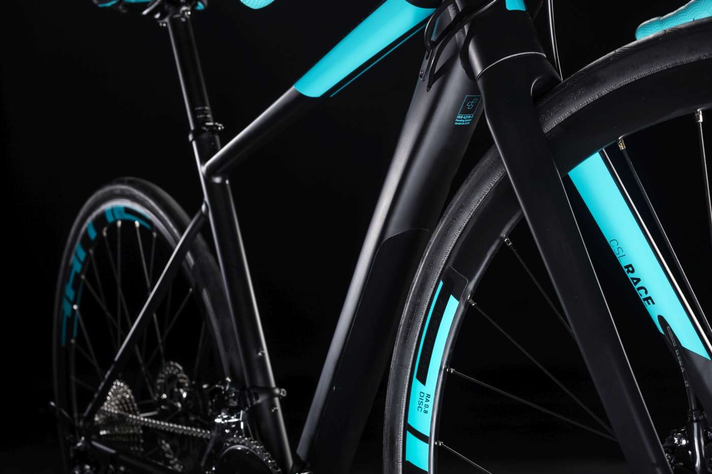 Axial WS Race Disc Racefiets Zwart Blauw Dames