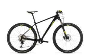 Cube ReactPro Mountainbike Zwart-Geel Heren1