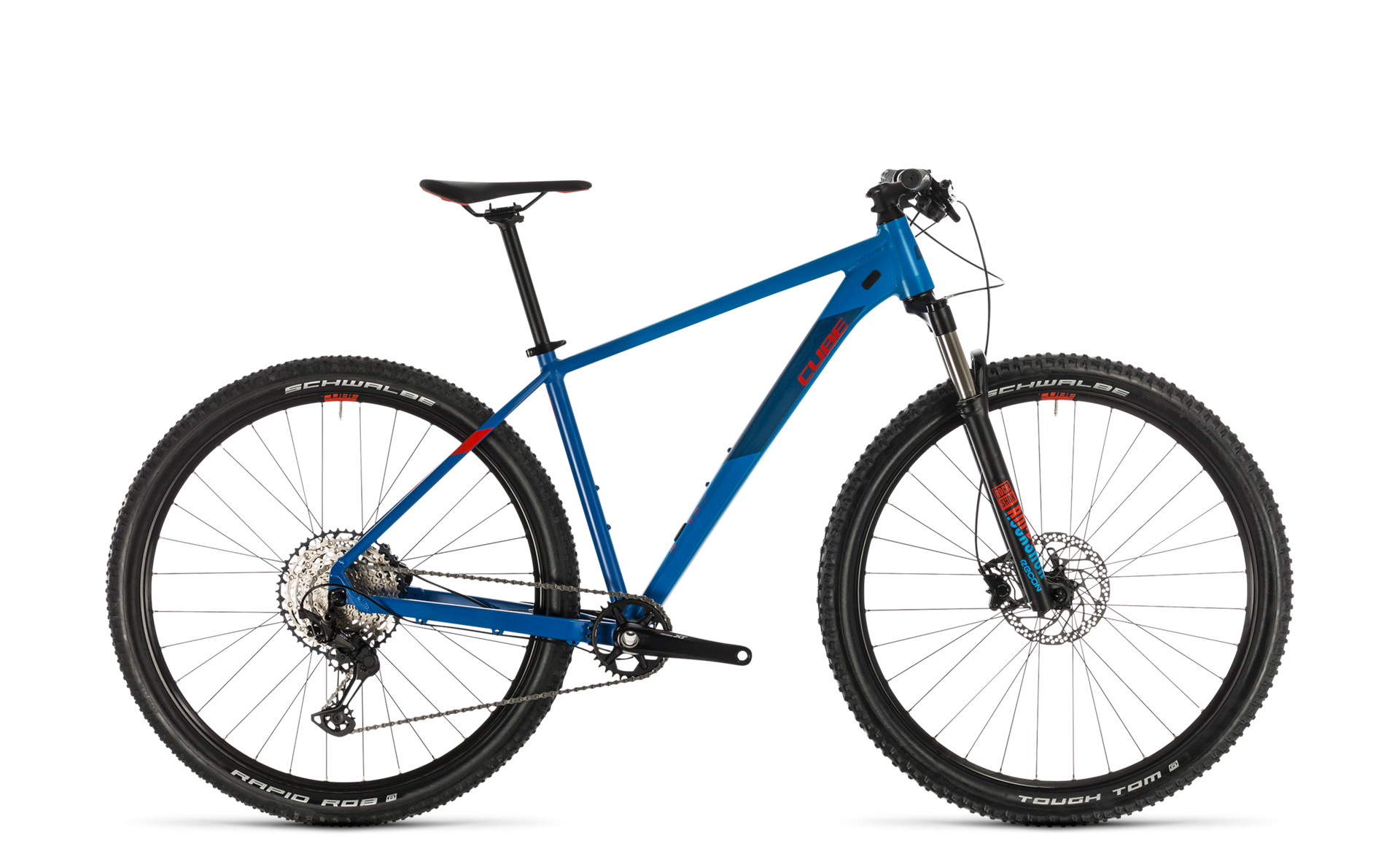 Cube Reaction Pro Mountainbike Blauw/Rood/Blauw Heren koop je bij  Futurumshop.nl