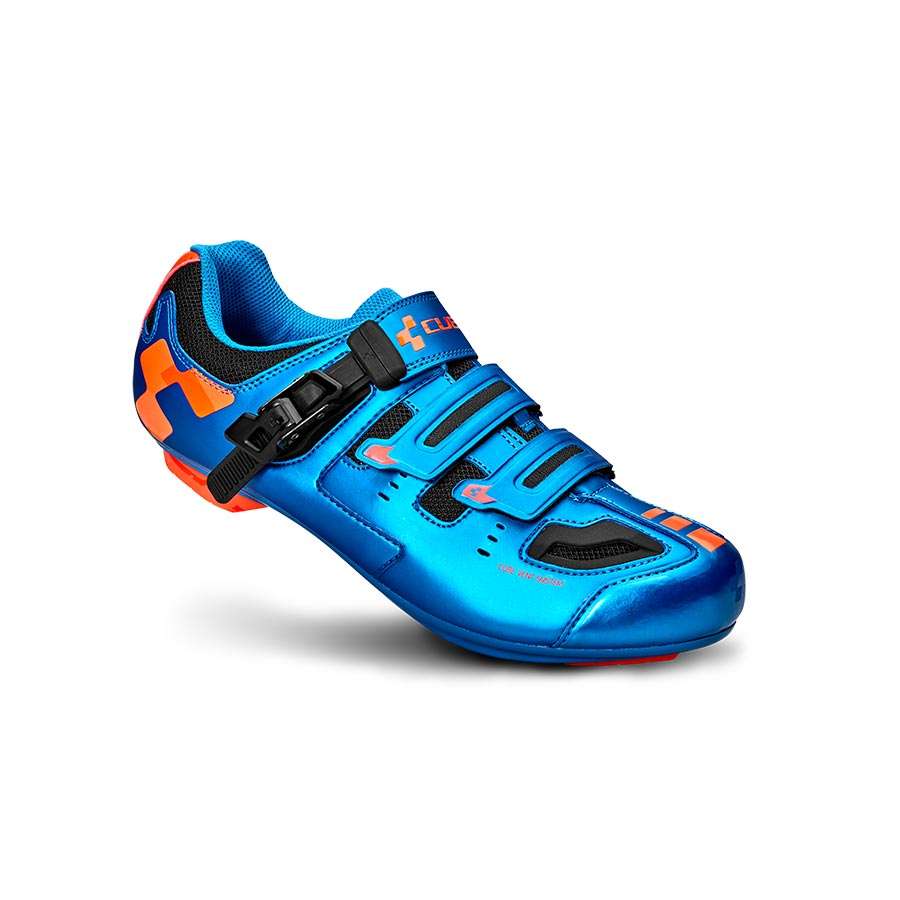 Cube PRO Wielrenschoenen Blauw/Rood