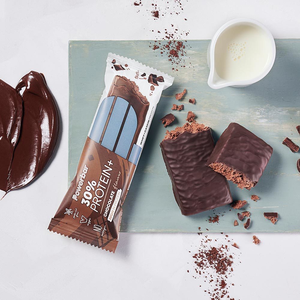 PowerBar Protein Plus Bar 30% Chocolade Repen 15 stuks