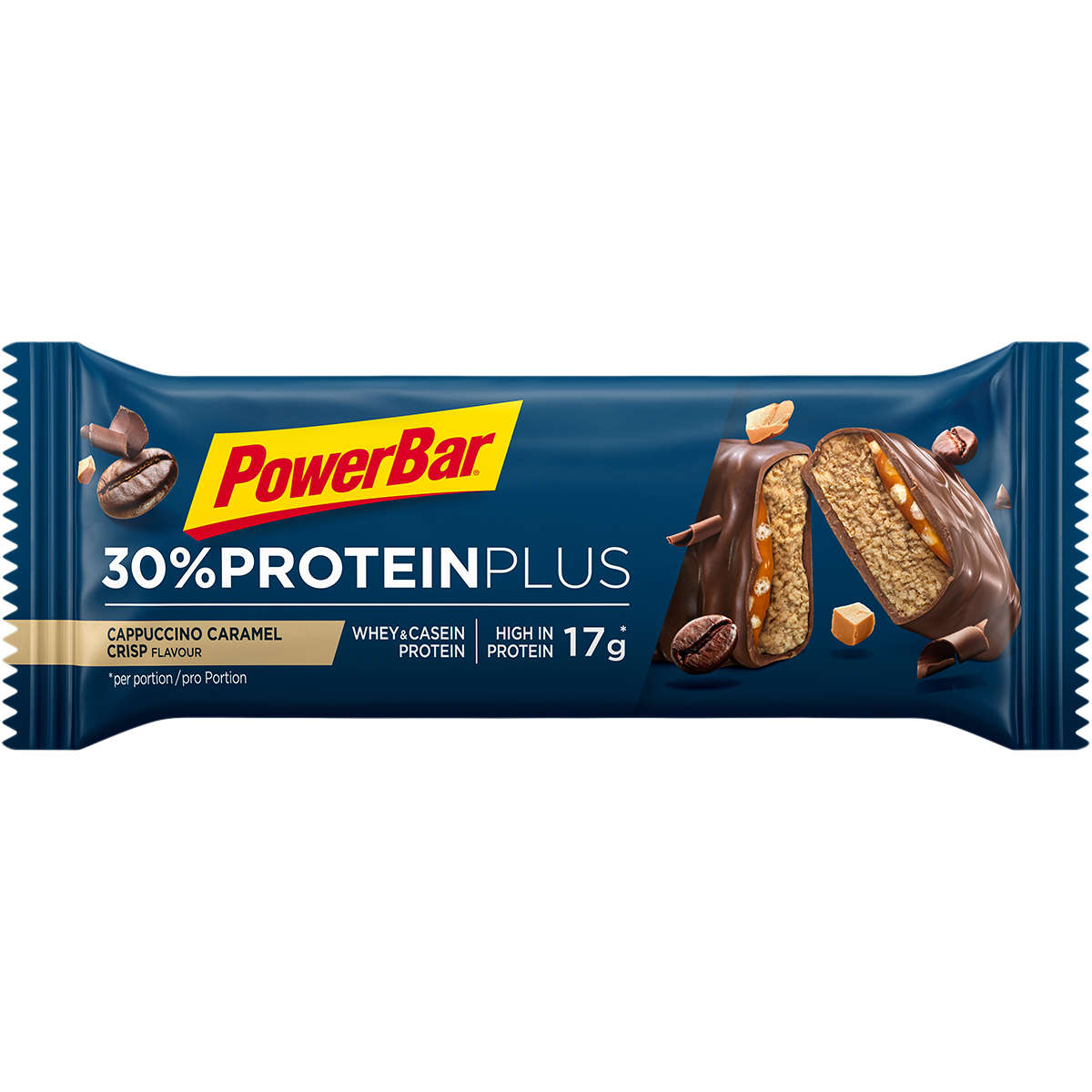 PowerBar Protein Plus Bar 30% Cappucino/Karamel Repen 15 stuks