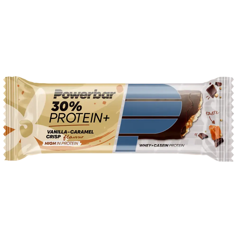 PowerBar Protein Plus Bar 30% Karamel/Vanille Repen 15 stuks