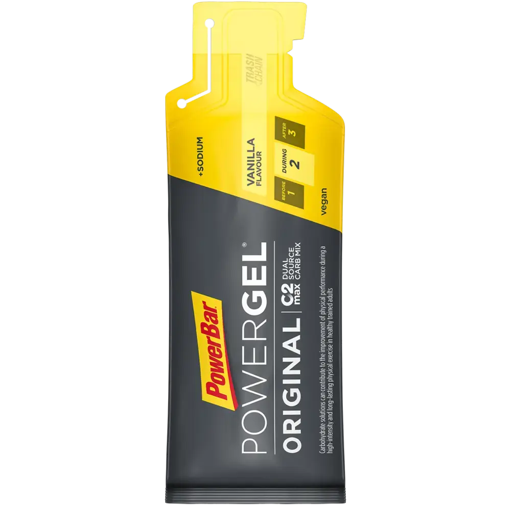 PowerBar Powergel Sodium Vanille Gel 24 stuks