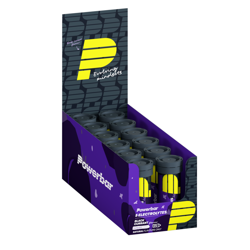 PowerBar Electrolyte Tabs Zwarte Bessen 12 stuks