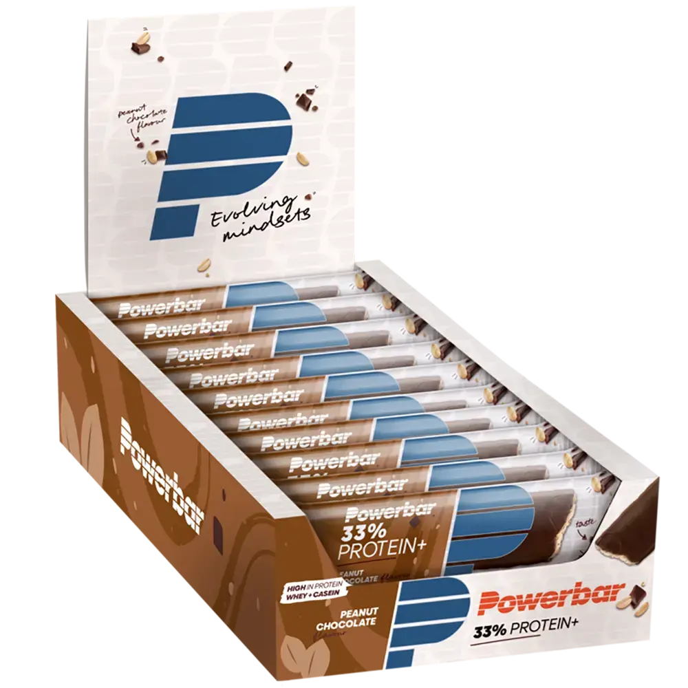 PowerBar Protein Plus Bar 33% Chocolade-Pinda Repen 15 stuks
