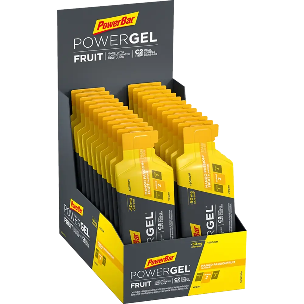 PowerBar PowerGel Fruit Mango/Passiefruit Gel 24 stuks